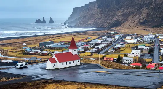 village islandais